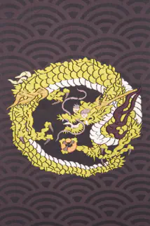 袋帯／丸龍文
