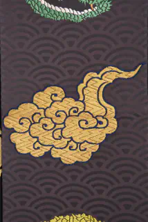 袋帯／丸龍文